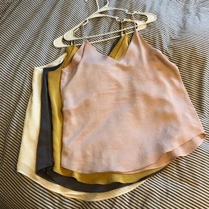 Express strap blouses, camisoles